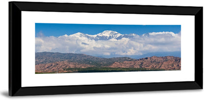 El Plata Snowcapped Peaks Above Cloud Deck Wall Art