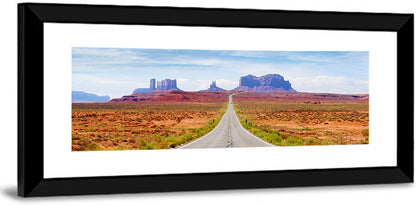 Highway 163 Into Monument Valley Wall Art