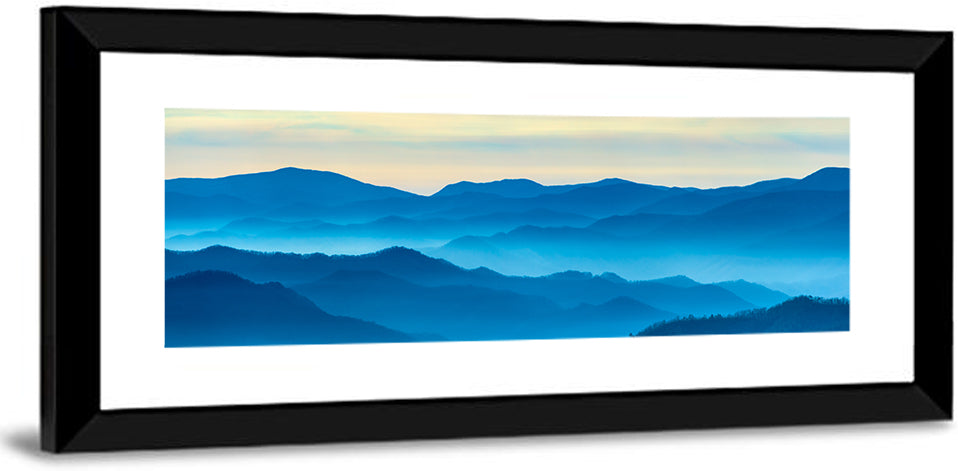 Smoky Mountain Layers at Dawn Wall Art