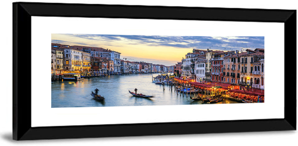 Venice Grand Canal at Twilight Wall Art