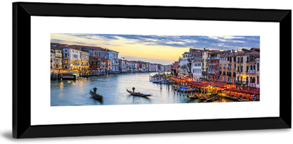 Venice Grand Canal at Twilight Wall Art