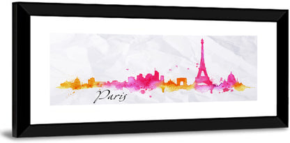 Paris Watercolor Sketch Wall Art