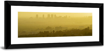 Westwood Los Angeles in Golden Haze Wall Art