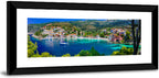 Assos Village Harbor View Wall Art