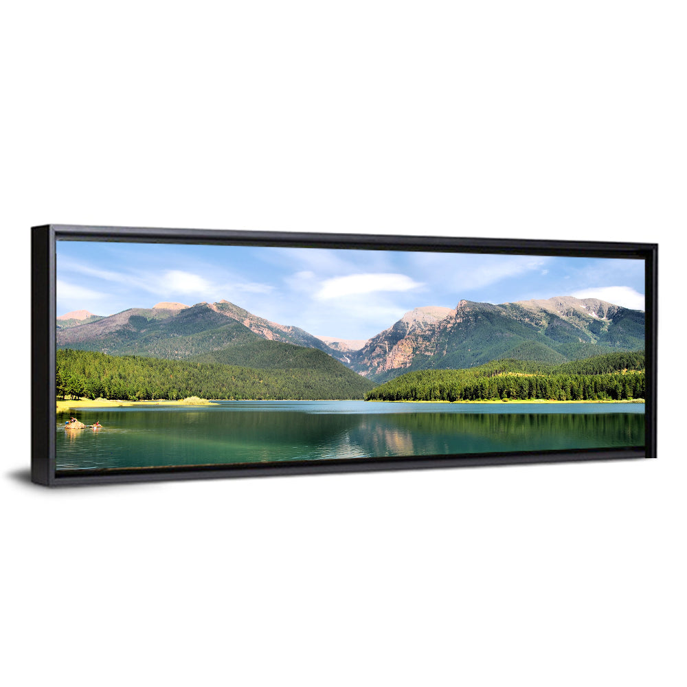 Mission Mountain Lake Reflection Wall Art