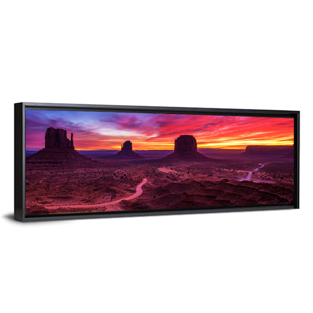 Monument Valley Arizona Sunset Wall Art