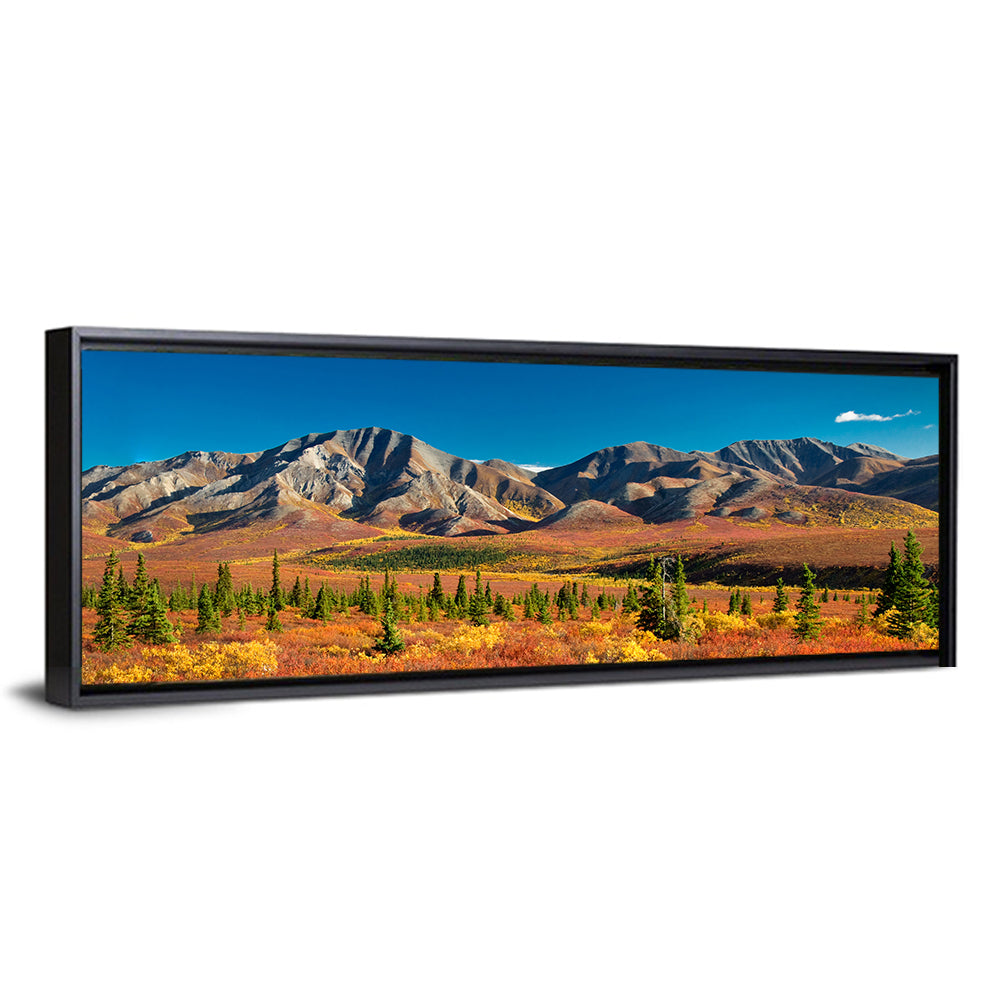 Denali Autumn Peaks Wall Art