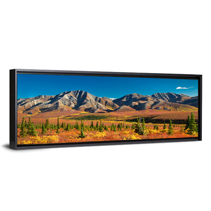 Denali Autumn Peaks Wall Art
