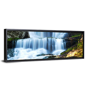 White Waterfall Wall Art