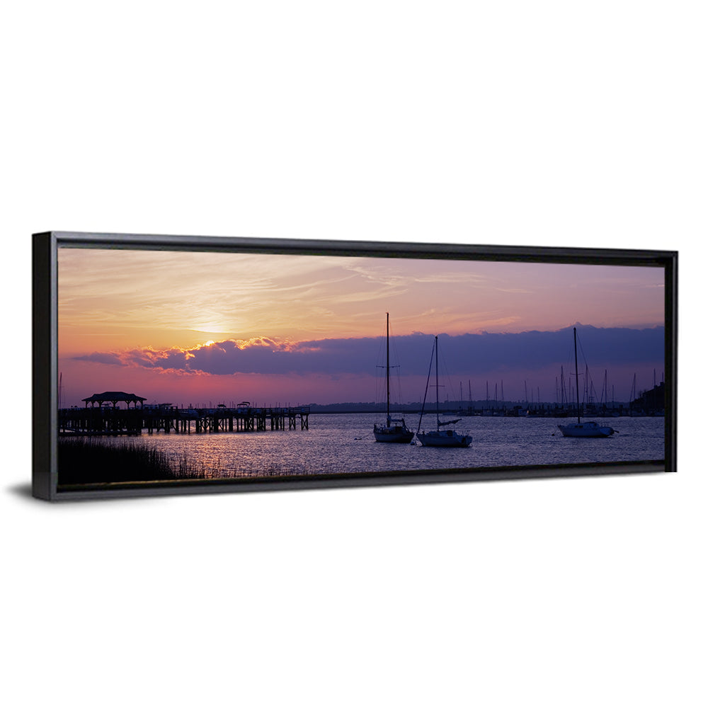 South Carolina Coastal Harbor Wall Art