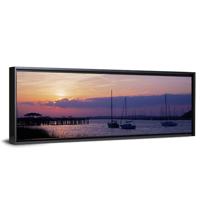 South Carolina Coastal Harbor Wall Art