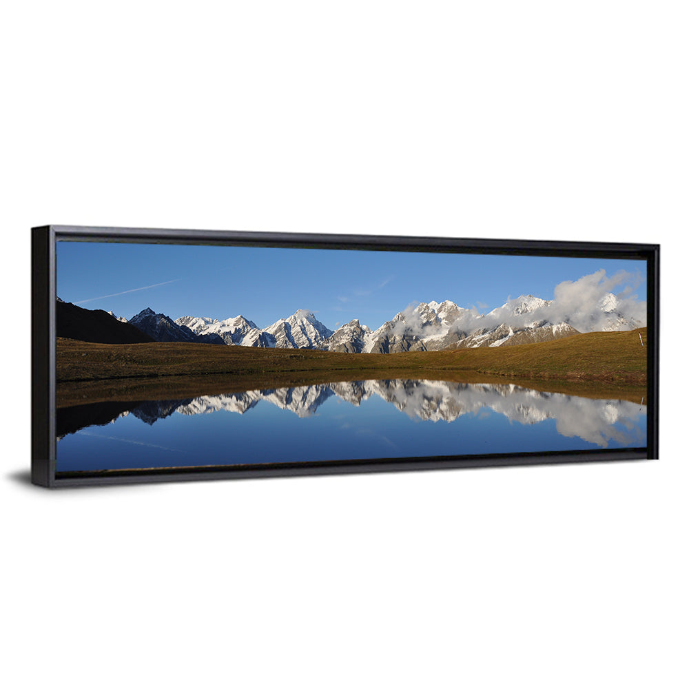 Svaneti Lake Reflection Wall Art