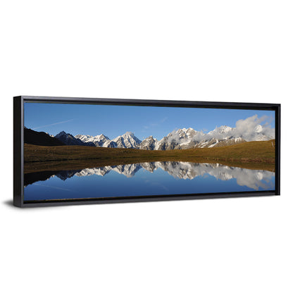 Svaneti Lake Reflection Wall Art