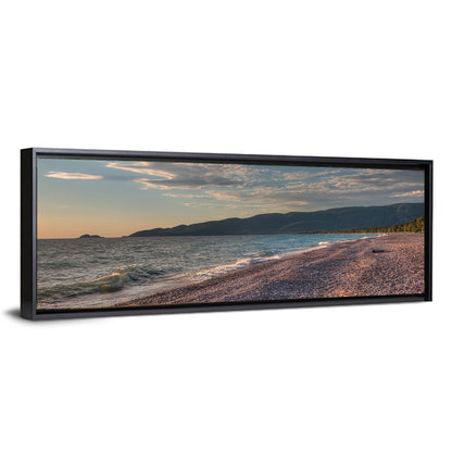 Lake Superior Pebble Beach Wall Art