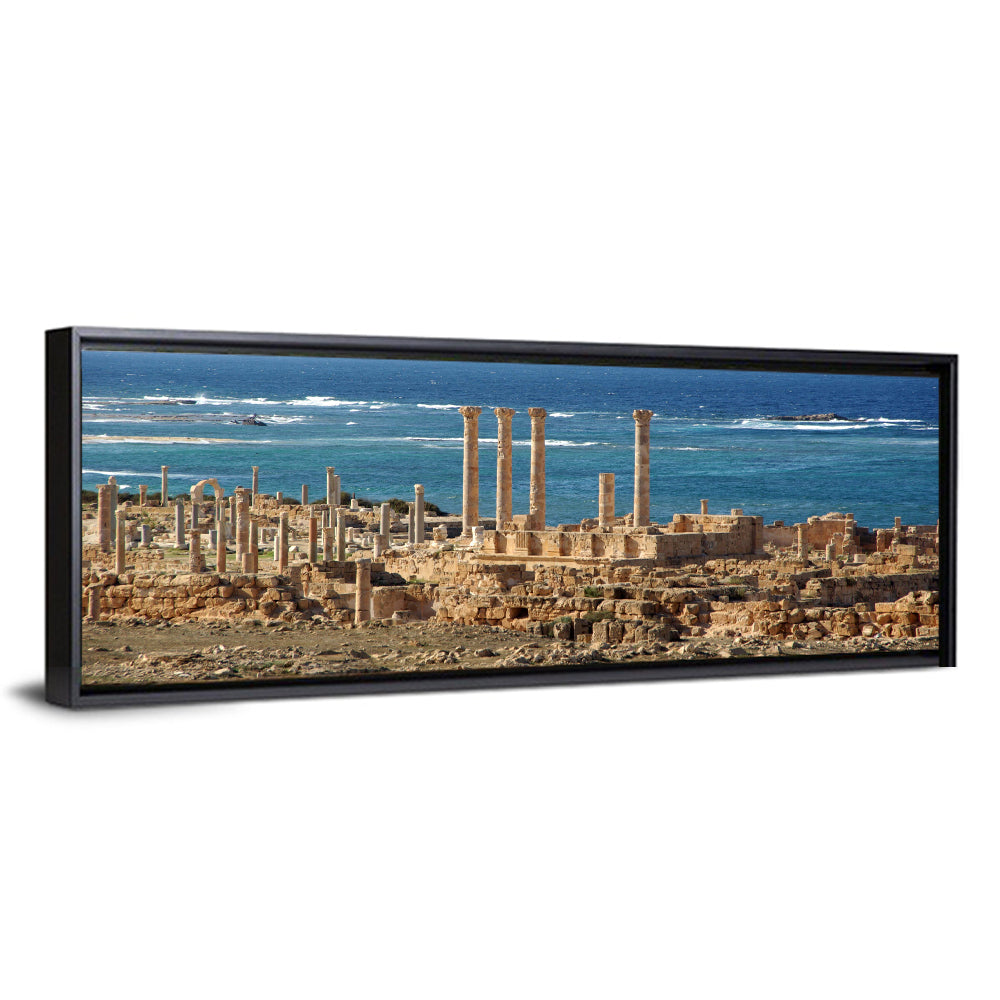 Leptis Magna Coastal Ruins Wall Art
