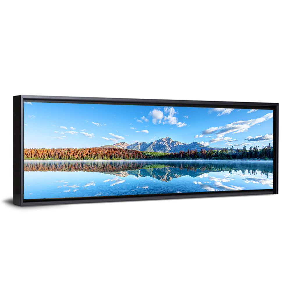 Patricia Lake Autumn Reflection Wall Art