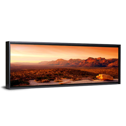 Red Rock Canyon Sunset Wall Art