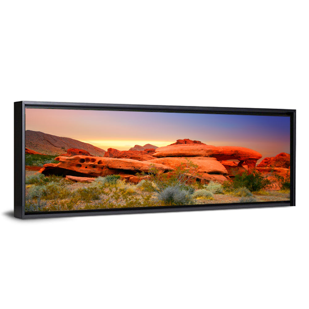 Red Rock Canyon Sunset Wall Art