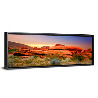 Red Rock Canyon Sunset Wall Art