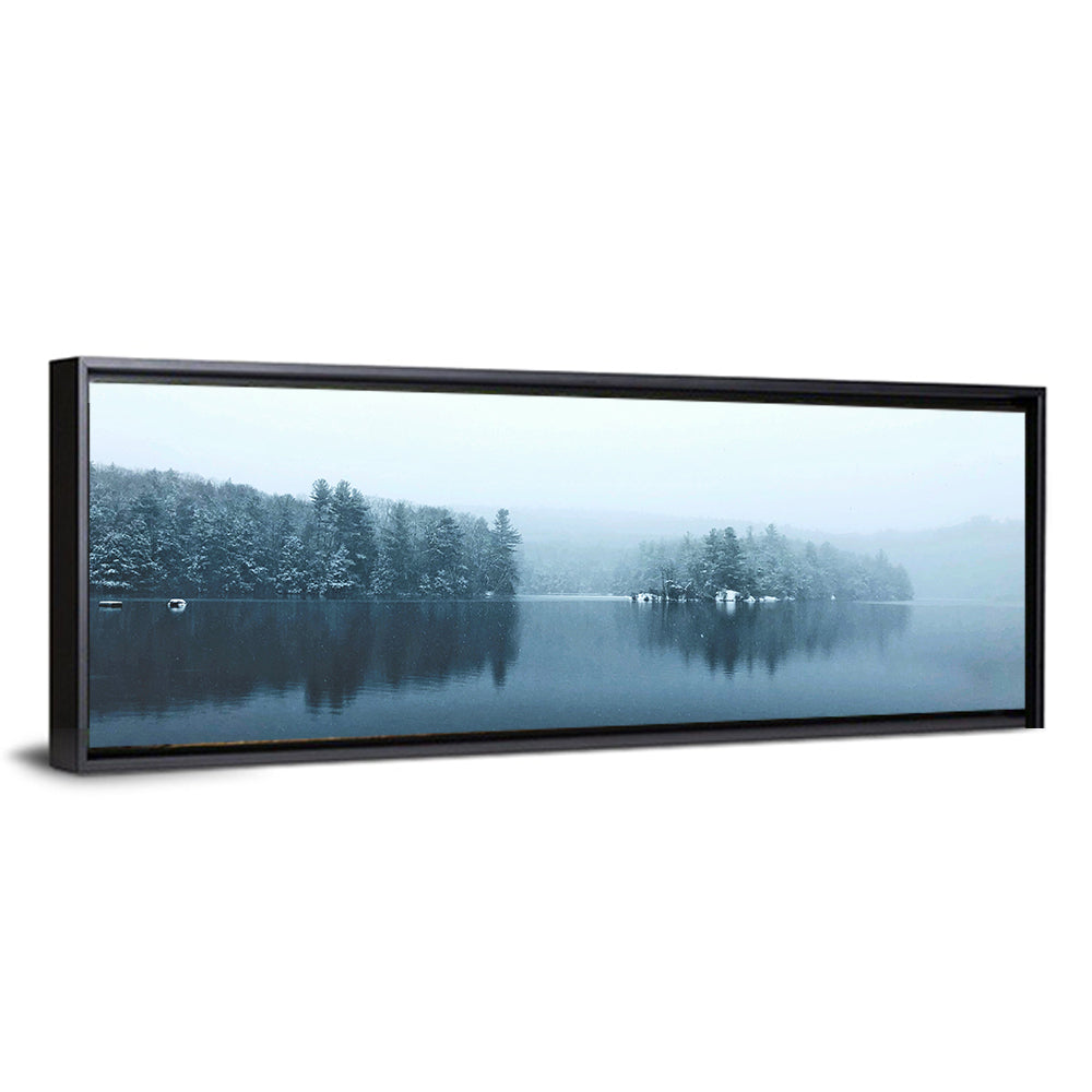 Burr Pond Winter Reflection Wall Art