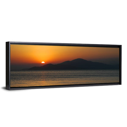 Lake Sevan Sunset Reflection Wall Art