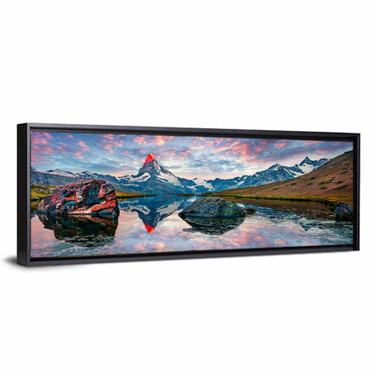 Stellisee Sunrise Reflection Wall Art