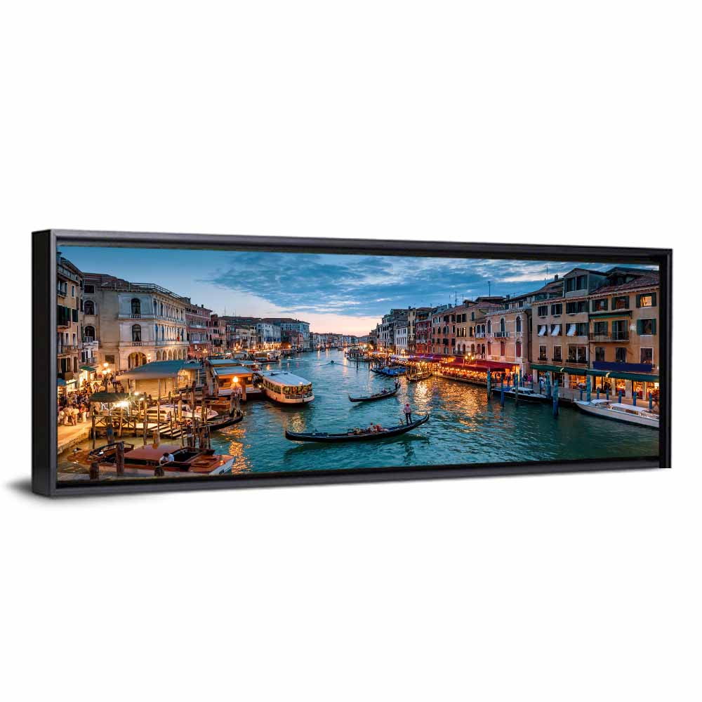 Venice Grand Canal at Dusk Wall Art