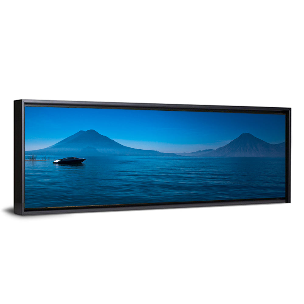 Boat on Lake Atitlán Wall Art