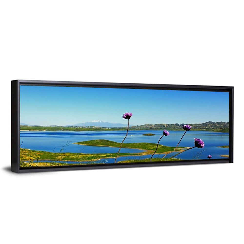 Lake Mathews Wildflower View Wall Art