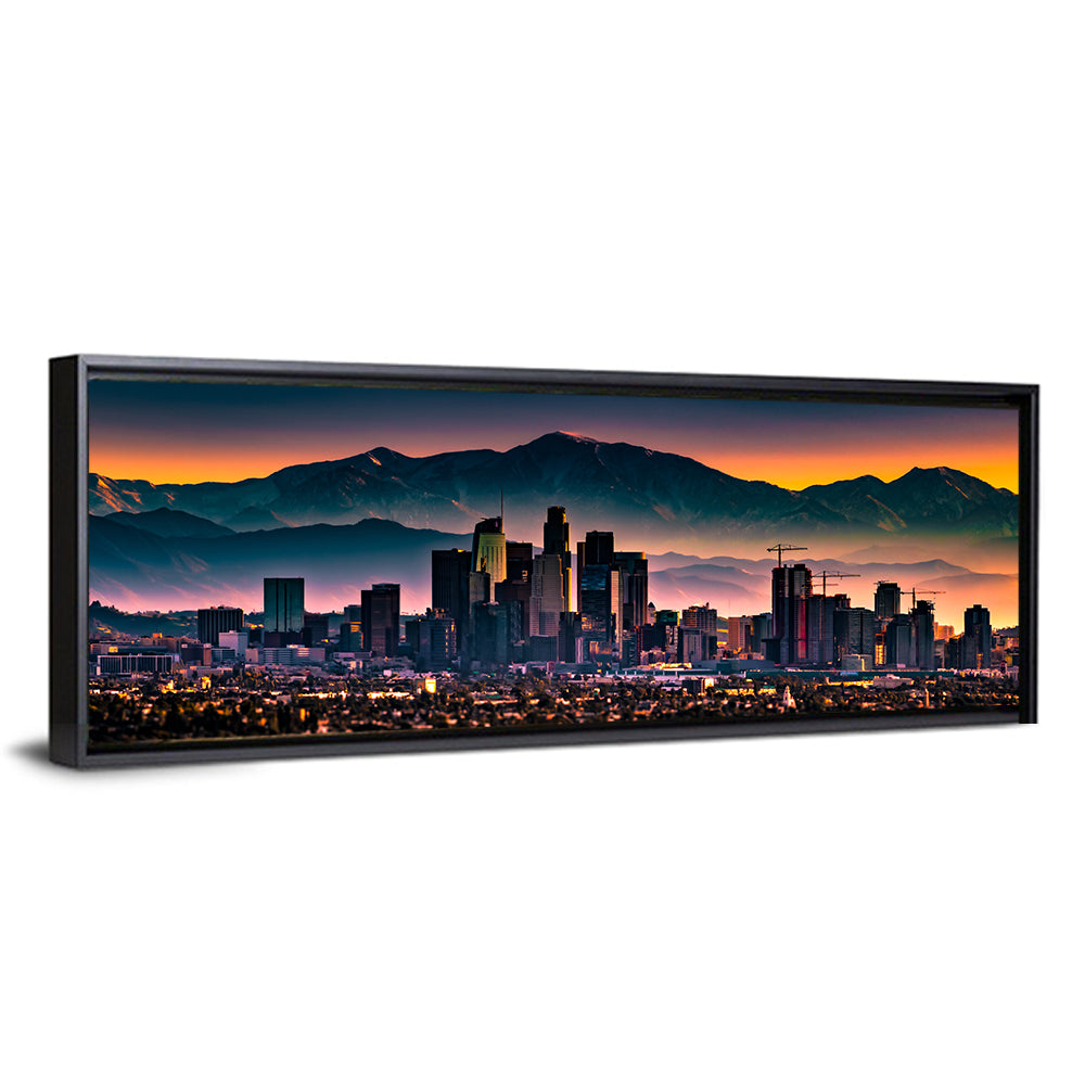 Downtown Los Angeles Skyline Wall Art