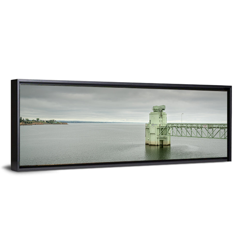 Lake Mcconaughy Intake Tower Wall Art