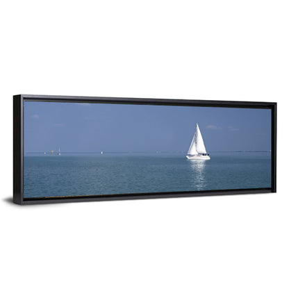 Sailboat on Lake Balaton Wall Art