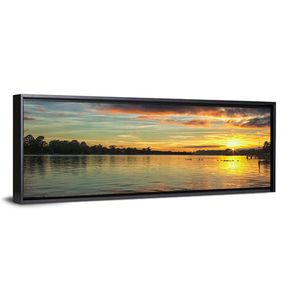 Lake Marion Golden Sunset Wall Art