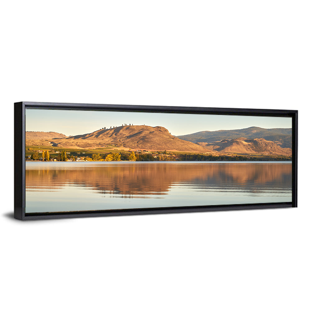 Osoyoos Lake Moonlit Reflection Wall Art
