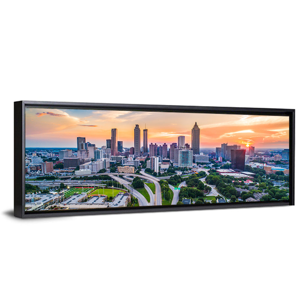 Downtown Atlanta Skyline Wall Art