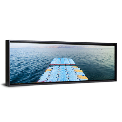 Galilee Floating Dock at Tiberias Wall Art