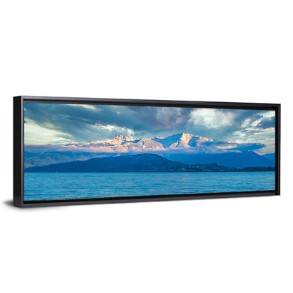 Lake Obersee Golden Hour Wall Art