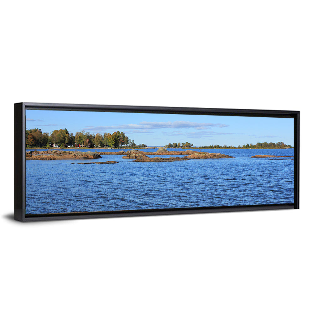 Lake Vanern Rocky Shoreline Wall Art