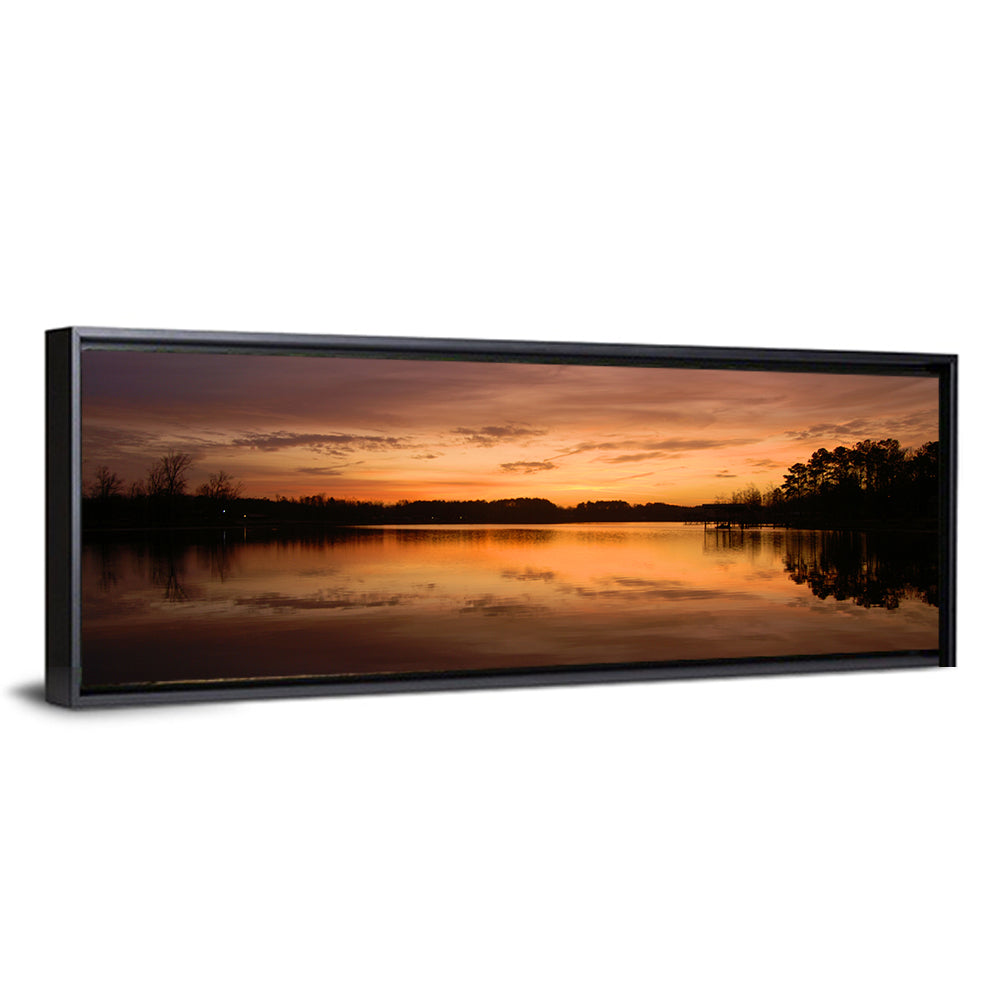 Lake Weiss Sunrise Reflection Wall Art