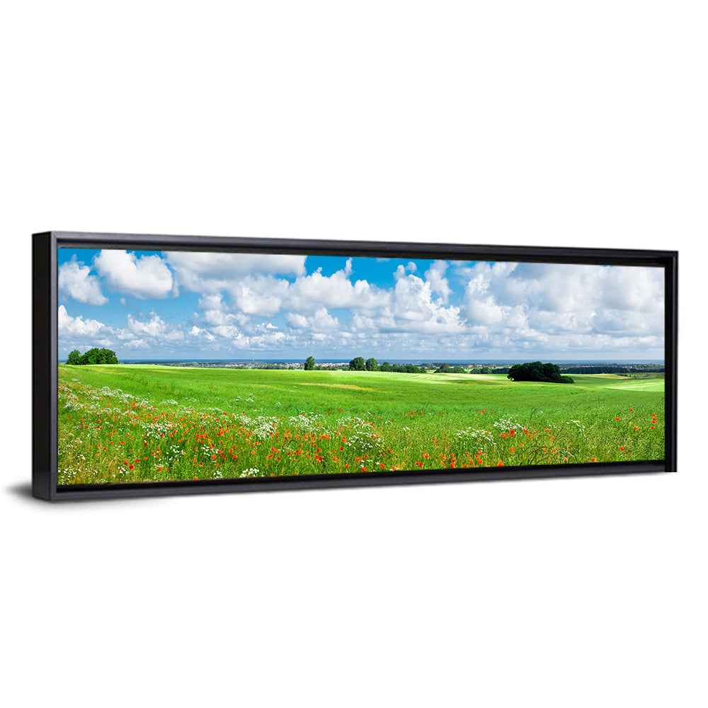 Summer Meadow with Poppies Wall Art