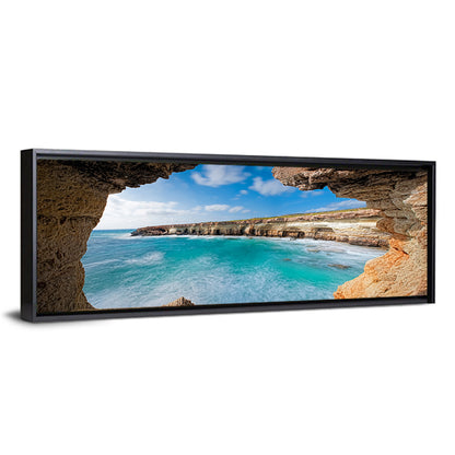 Cape Greko Sea Cave View Wall Art