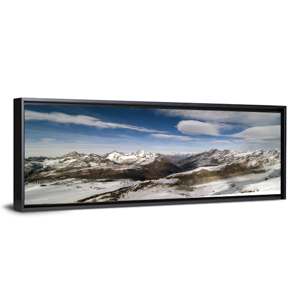 Snow-capped Peaks of Zermatt Wall Art