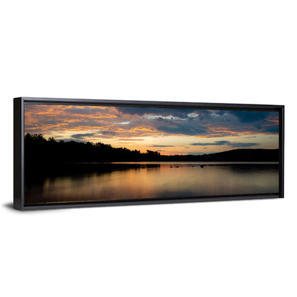 Lake Squam Sunrise Reflection Wall Art