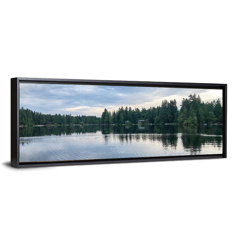 Beaver Lake Park Sunrise Reflection Wall Art