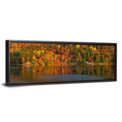 George Lake Morning Reflection Wall Art