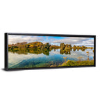 Myvatn Volcanic Rock Reflections Wall Art