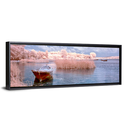 Golyazi Lake Boat Wall Art