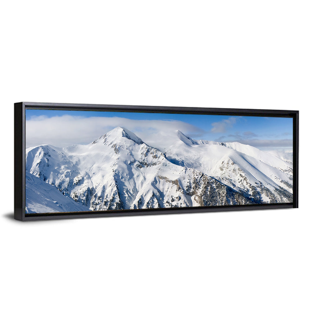 Bansko Snow-capped Peaks Wall Art