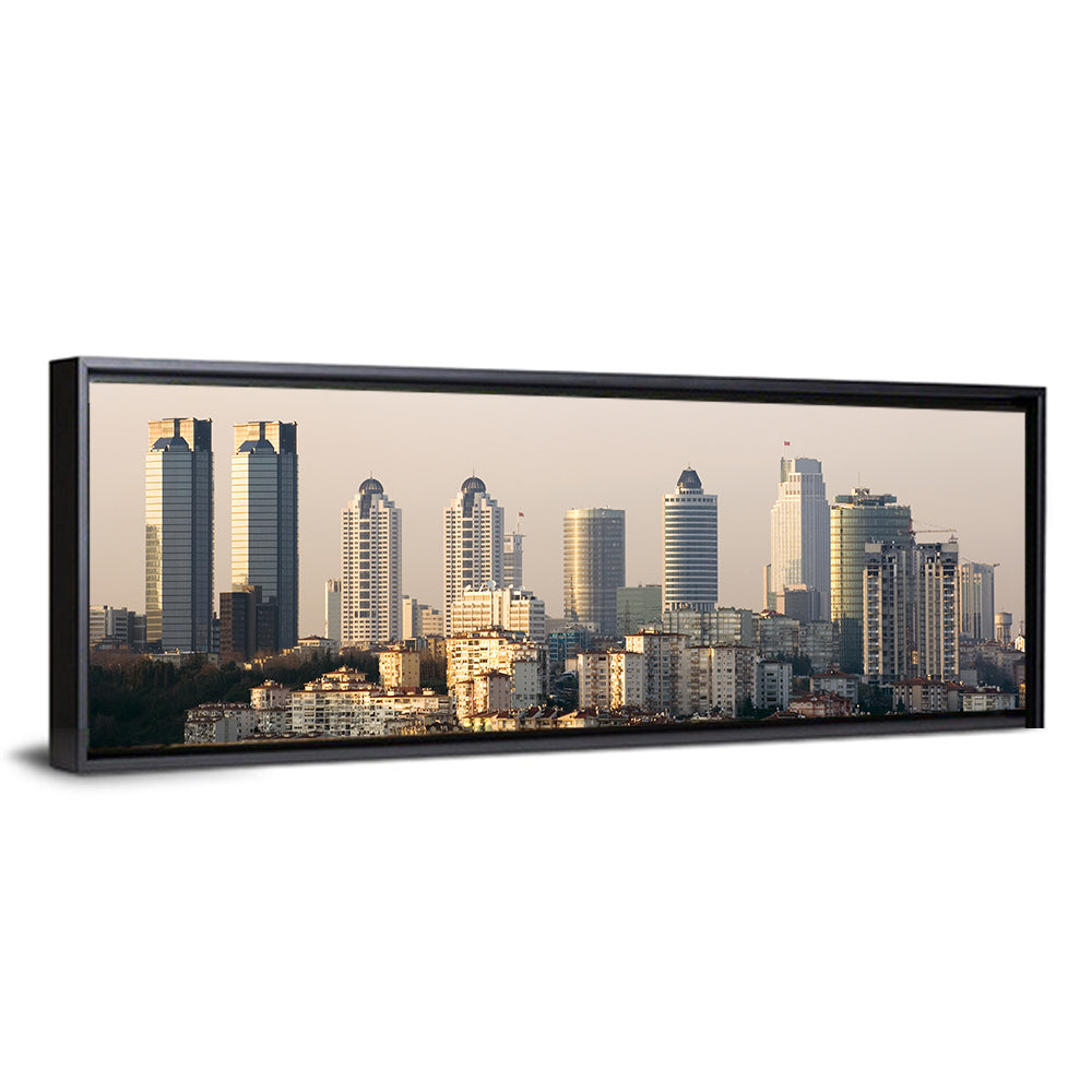 Levent Golden Hour Skyline Wall Art