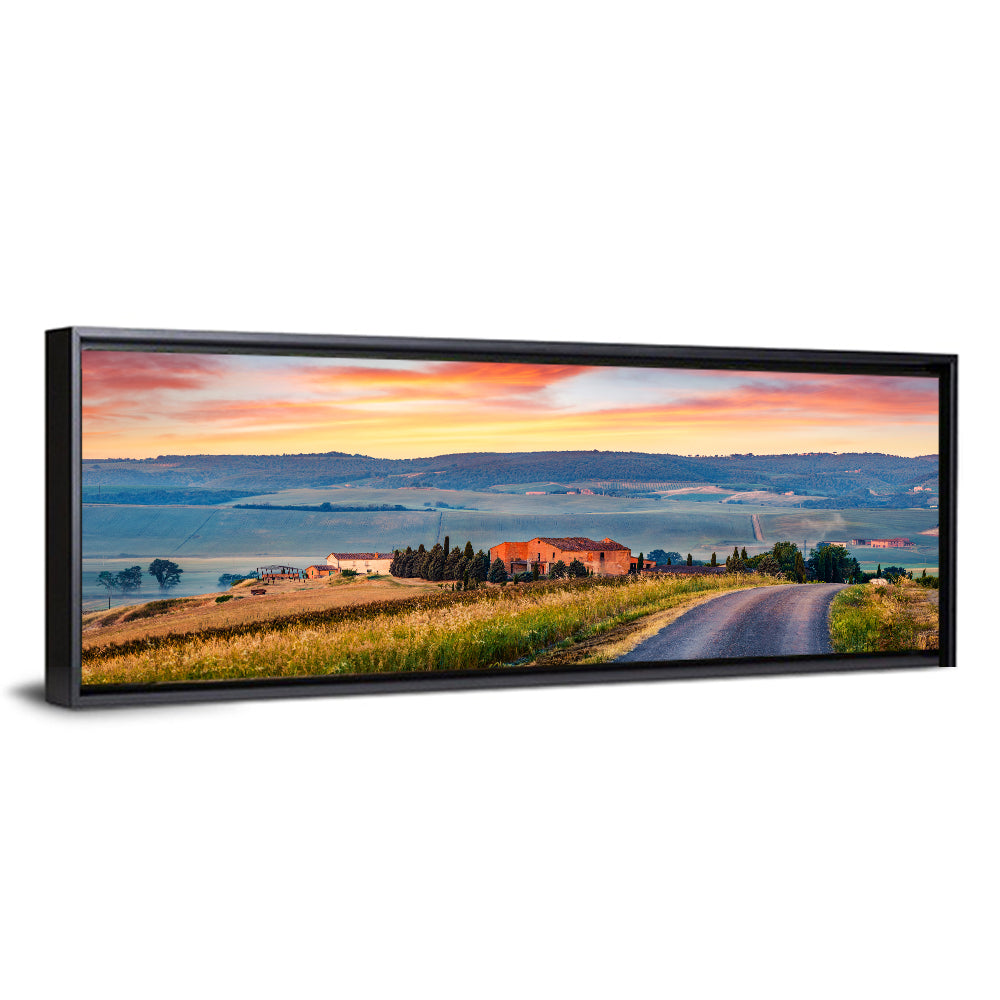 Tuscan Country Road Wall Art
